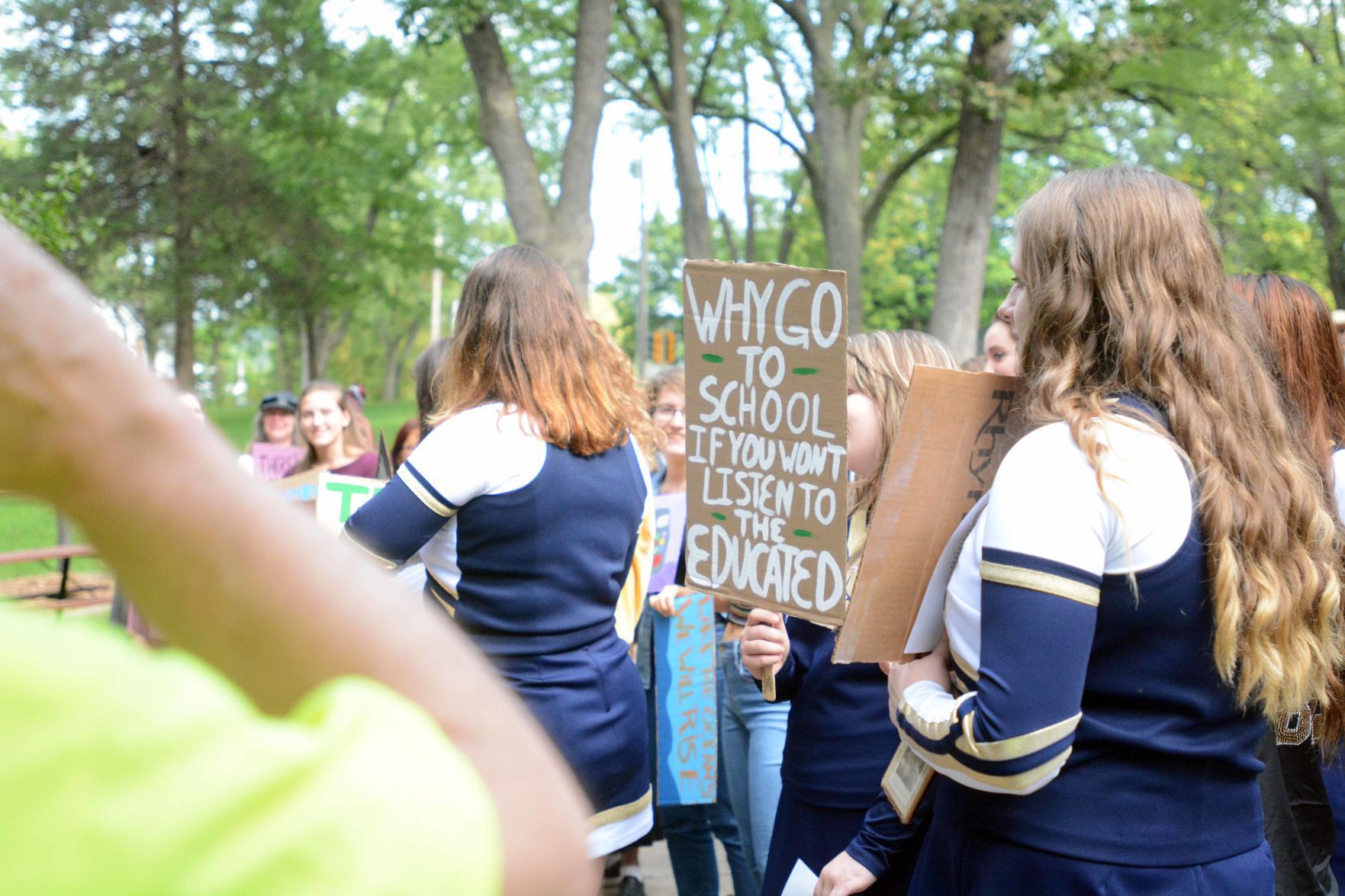 BHS strikes for climate change
